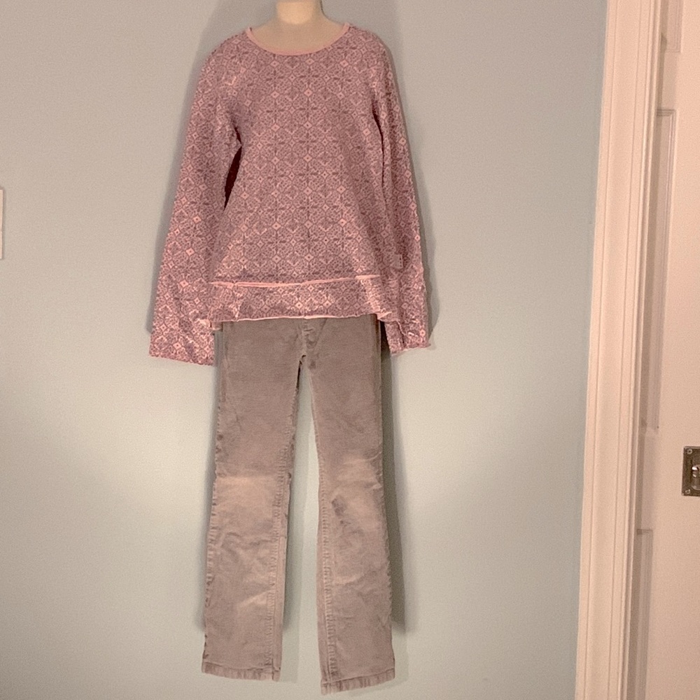 Naartjie girls Cord pants light grey